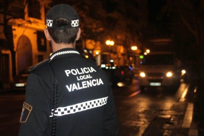 Imagen de la Policía Local de Valencia.