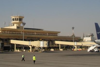 Imatge del Aeroport Internacional d'Alep.