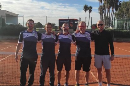 El Equipo Sénior Masculino de Tenis del Golf Costa Daurada, Campeón de Cataluña