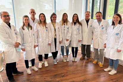 Investigadores del grupo de investigación en Nutrición, Eumetabolismo y Salud del IDIBGI.