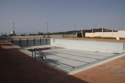 Imatge de la piscina municipal d'Altafulla.