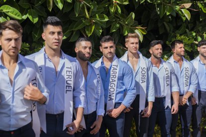 Els participants de Mister RNB España 2023, ahir a Salou.