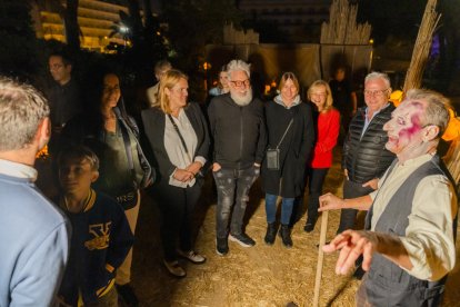 Un dels trams de la casa del Terror de la Masia Catalana.