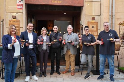 Imatge de la presentació de la Ganxet Pintxo de Tardor.