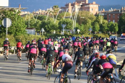 Imatge d'arxiu de la marxa ciclista, que l'any vinent celebrarà la seva desena edició.