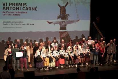 Galardonados de los VI Premios Antoni Carné.