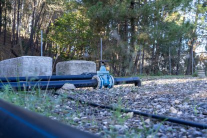 Con la construcción de este nuevo ramal, Espluga de Francolí se conectará a la red del Consorcio de Aguas de Tarragona desde el depósito de Montblanc.