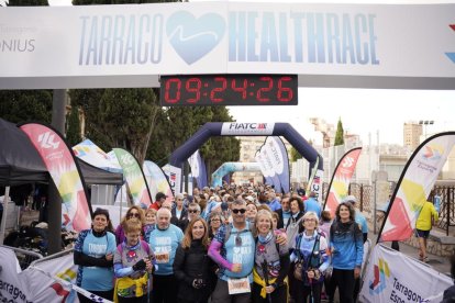 Tram de sortida de la Tarragona Health Race.