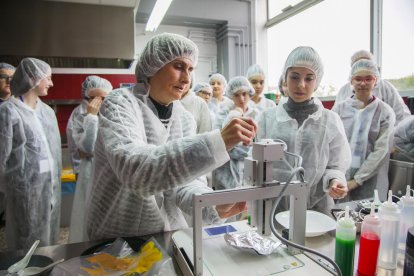 Jornada del 'Girl's Day' del passat gener al Campus Sescelades de la Universitat Rovira i Virgili.