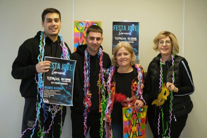 Imagen del acto de presentación del programa de actos del Carnaval de Cambrils.