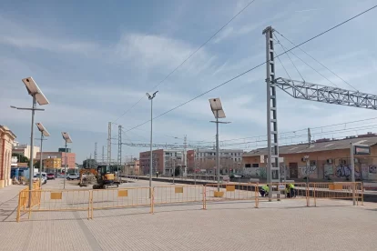 Renfe ha iniciat les obres de millora de l'estació del Vendrell.