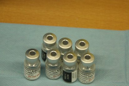 Vials de la vacuna de la covid-19.