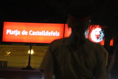 Imatge d'arxiu de l'estació de la Platja de Castelldefels.