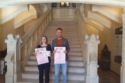 Presentació dels actes de Sant Jordi, al Castell de Vila-seca.