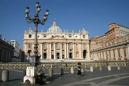 Imatge de la Basílica de Sant Pere a la Ciutat del Vaticà.