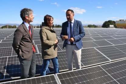 Imatge de la nova instal·lació fotovoltaica de Constantí.