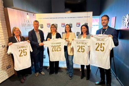 La Costa Daurada es promociona a França patrocinant l’Olympique de Lió femení.