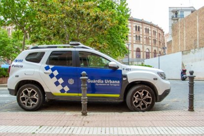 Imatge d'un vehicle de la Guàrdia Urbana de Tarragona.