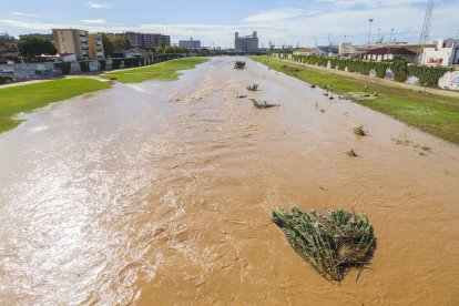 Imatge d’arxiu del riu Francolí, una de les zones on l’estudi posarà el focus, després d’un episodi de fortes pluges.