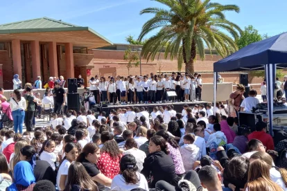 Imatge de la celebració de Sant Jordi a Ponent l'any passat.