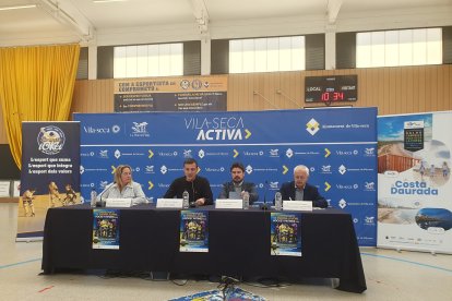 Imatge de la Roda de Premsa de presentació del Campionat Espanya Juvenil d'Hoquei Patins a Vila-seca.