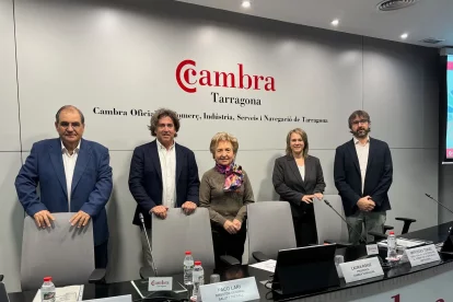 Els participants a la jornada del ‘Bon Dia Tarragona’ de la Cambra.