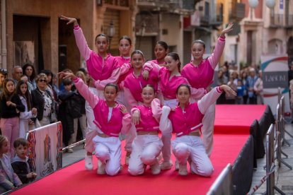 Imagen del desfile del sábado en la calle de la Cort