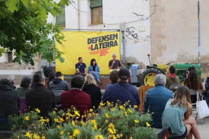 Imatge de l'acte a la Selva del Camp.