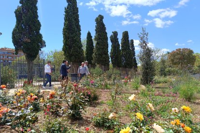 Un instant de la visita del jurat de Viles Florides.