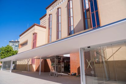 Presentació de l’obertura del nou espai a l’accés del Mercat Central.