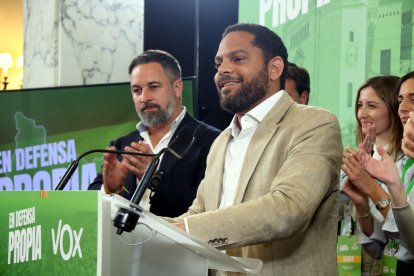 Garriga i Abascal, valorant els resultats de Vox el 12-M.