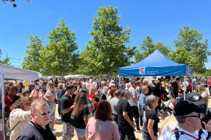 Unes 2.000 persones van gaudir de la Fira del Vi de la Canonja.