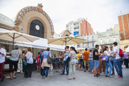 Imatge d'una edició anterior de la Fira del Vi de Tarragona.