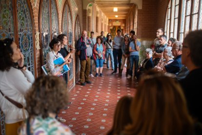 Visita al Pavelló 6è de l’Institut Pere Mata.