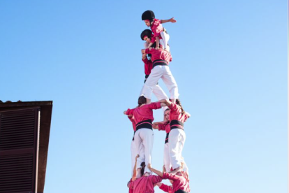 4 de 8 dels Nens del Vendrell en la darrera actuació a Bellvei.