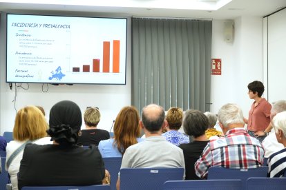 En la jornada hi van participar professionals dels hospitals Francolí i Joan XXIII, i persones afectades per Parkinson.