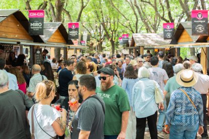 La nova localització al Parc Sant Jordi ha estat un encert, tal com consideren alguns assistents i negocis participants