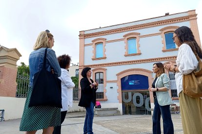 L'alcaldessa de Reus, Sandra Guaita, en la presentació del nou Servei d'Habitatge de la ciutat.