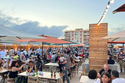 L'HospiBeer es va celebrar a la plaça Berenguer d’Entença.