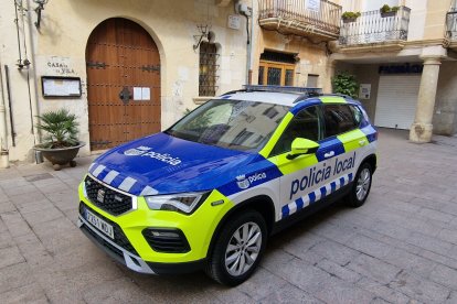 Un vehicle de la Policia Local de l'Arboç.