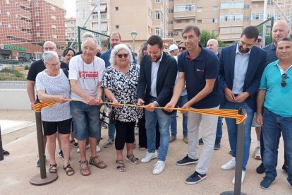 Imatge de la inauguració del parc.