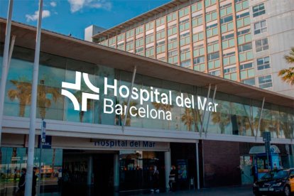 Imatge de l'entrada de l'Hospital del Mar de Barcelona.