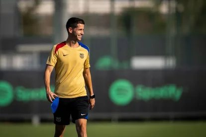 Albert Sánchez, nou entrenador del Barça Atlètic.