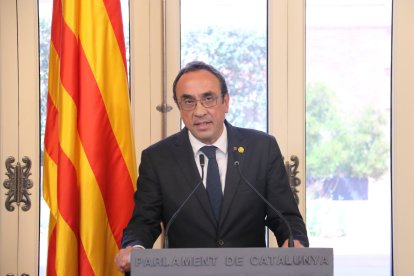 Compareixença del president del Parlament, Josep Rull