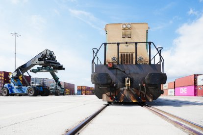 La Terminal Intermodal de La Boella pot operar fins a 50.000 TEUs anuals de forma immediata.