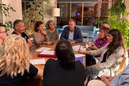 Reunió amb representants de la Plataforma en Defensa del Parc Mas Iglesias.