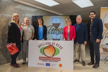 Fotografia de l’acte d’inauguració del Temps d’Avellana, celebrat ahir.