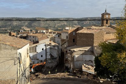 Imagen de Letur, una semana después de la DANA.