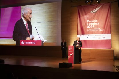 Els Premis Cambra van guardonar empreses del territori.