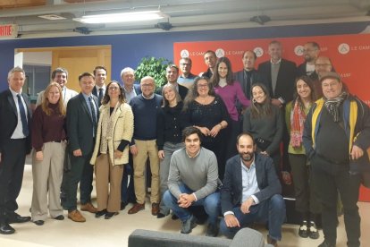 Domènec Puig i Josep Domingo-Ferrer formen part de la delegació liderada per la Generalitat.